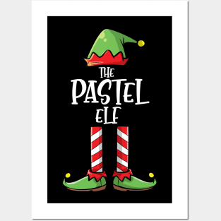 Pastel Goth Christmas Elf Kawaii Gothic Sarcastic Eboy Egirl Posters and Art